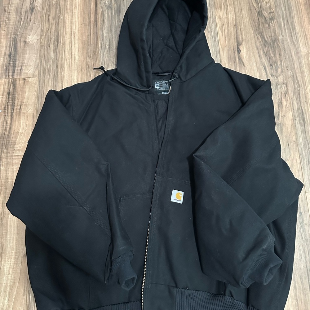 Carhartt Black Loose Fit Jacket
